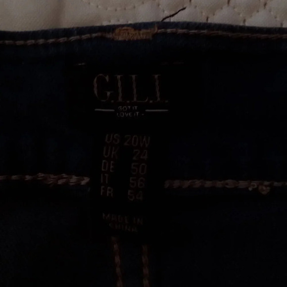 G.I.L.I. Women's Jeans - 20W - Picture 3 of 5